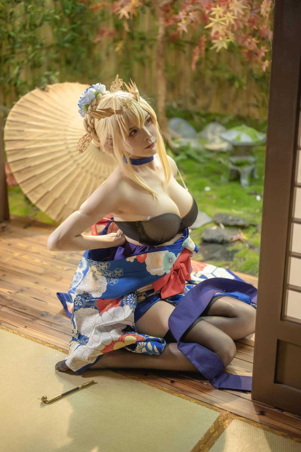 秋和柯基 - 白枪呆 同人和服[46P/1V/1.82G]（2）