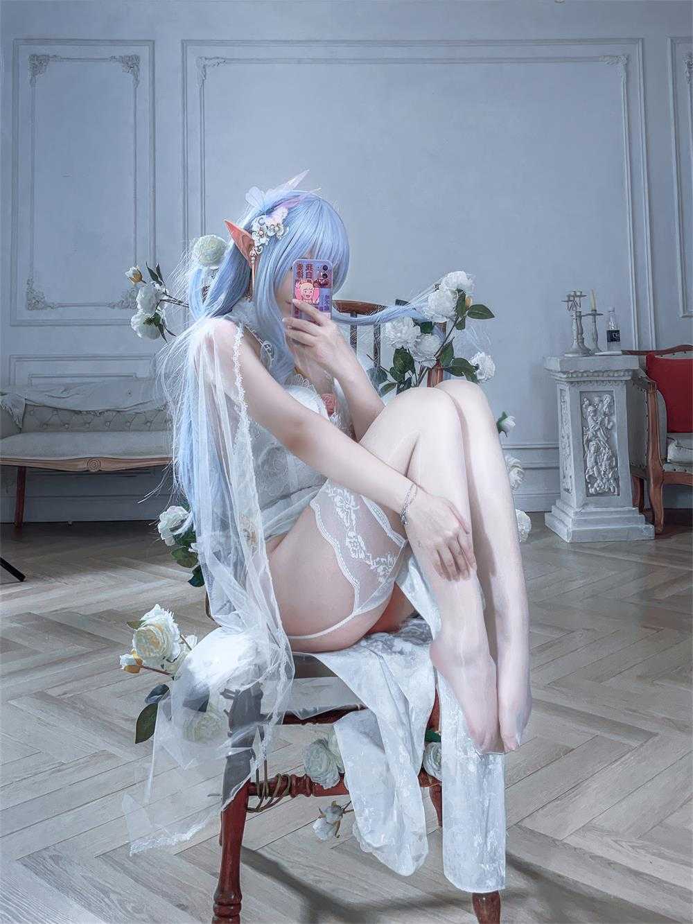 半半子 碧蓝航线 阿尔比恩旗袍 [47P/3V/287.7M]（3）